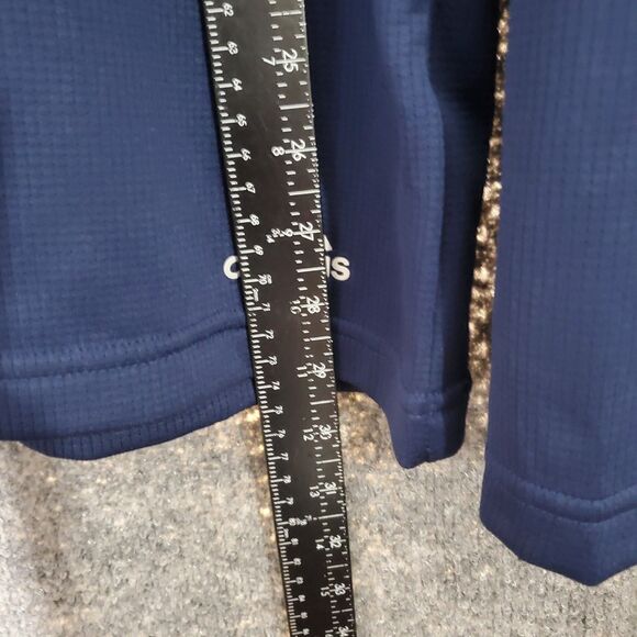 NEW Adidas 3-Stripes Double Knit Quarter-Zip Pullover Golf Top A482 Mens XL READ - Picture 7 of 11